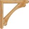 Ekena Millwork Legacy Craftsman Rough Sawn Bracket, Western Red Cedar, 4"W x 36"D x 36"H BKT04X36X36LEC04RWR - alternate 3